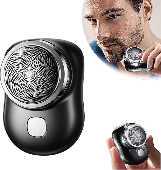Mini Shaver Portable Electric Shaver, Electric Razor 6 Blade New Pocket Portable Electric Shaver For Men