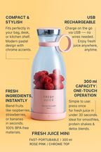 Travel Portable Mini Juice Blender